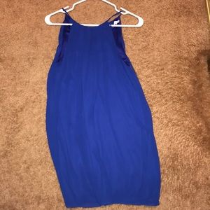 cobalt blue dress